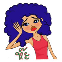 Noo Nui and Gals Gang on school holiday sticker #6433930