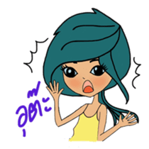 Colorful and cheerful girls and boys sticker #6434450