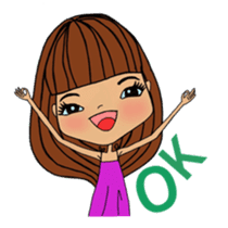 Colorful and cheerful girls and boys sticker #6434456