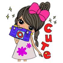 Colorful and cheerful girls and boys sticker #6434467