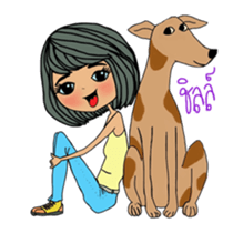 Colorful and cheerful girls and boys sticker #6434471