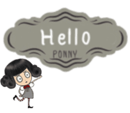 PONNY - High School And Tisty sticker #6435600