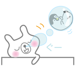 BONBON's White Bear and Penguin 2 sticker #6435693
