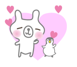 BONBON's White Bear and Penguin 2 sticker #6435697