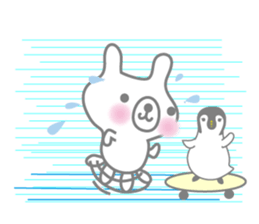 BONBON's White Bear and Penguin 2 sticker #6435717