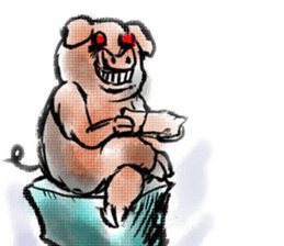 battlefield KEMONONO village 3 sticker #6435729