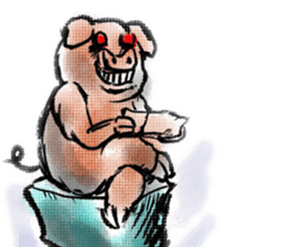 battlefield KEMONONO village 3 sticker #6435729