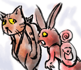 battlefield KEMONONO village 3 sticker #6435734