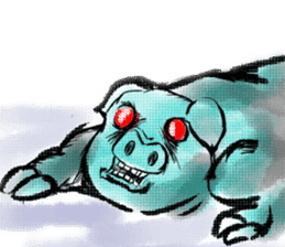 battlefield KEMONONO village 3 sticker #6435736