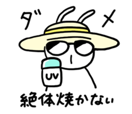 onsenusagi summer sticker #6436010