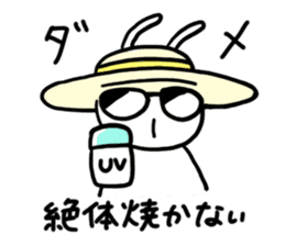 onsenusagi summer sticker #6436010