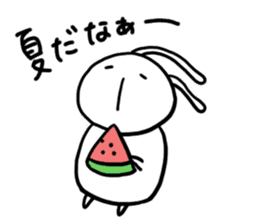 onsenusagi summer sticker #6436018