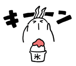onsenusagi summer sticker #6436020