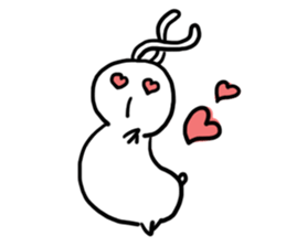 onsenusagi summer sticker #6436026