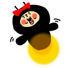 Tumbling doll DARUMA The second sticker #6436289