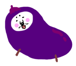 Tumbling doll DARUMA The second sticker #6436299