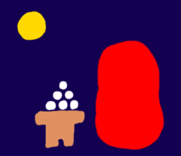 Tumbling doll DARUMA The second sticker #6436302