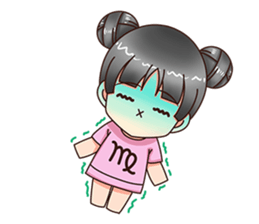 Kindergarten Of Constellation(Virgo) sticker #6436940