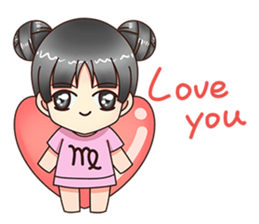 Kindergarten Of Constellation(Virgo) sticker #6436959