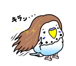 Parakeet's"HI.HU.MI" sticker #6437441