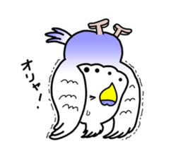 Parakeet's"HI.HU.MI" sticker #6437446