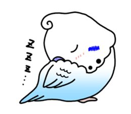 Parakeet's"HI.HU.MI" sticker #6437449