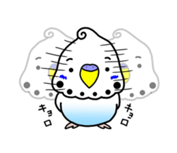 Parakeet's"HI.HU.MI" sticker #6437452