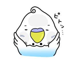 Parakeet's"HI.HU.MI" sticker #6437453