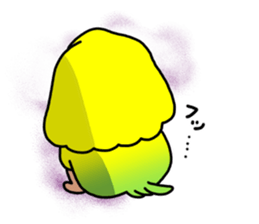 Parakeet's"HI.HU.MI" sticker #6437475