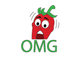 Red Hot Pepper sticker #6437500