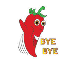 Red Hot Pepper sticker #6437501