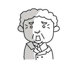 Small Senior Managing Director. sticker #6437541