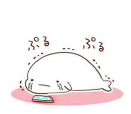 Friendly seal sticker #6437802