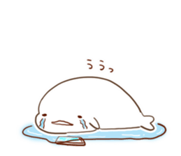 Friendly seal sticker #6437803