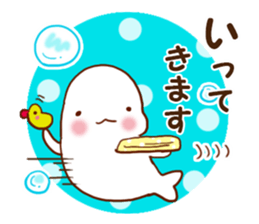Friendly seal sticker #6437805