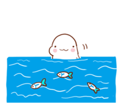 Friendly seal sticker #6437824