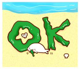 Friendly seal sticker #6437839