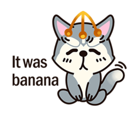 Huskies puppy(So into the cute dog) sticker #6438326