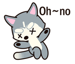 Huskies puppy(So into the cute dog) sticker #6438328