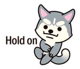 Huskies puppy(So into the cute dog) sticker #6438330