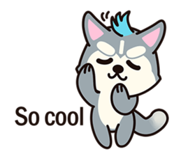 Huskies puppy(So into the cute dog) sticker #6438339