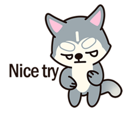 Huskies puppy(So into the cute dog) sticker #6438341