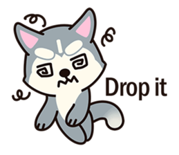 Huskies puppy(So into the cute dog) sticker #6438346