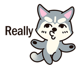 Huskies puppy(So into the cute dog) sticker #6438347