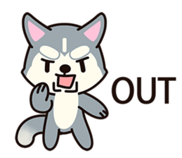 Huskies puppy(So into the cute dog) sticker #6438350