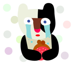 Daily life of animal and a fairy. (E) sticker #6438360