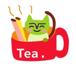 Daily life of animal and a fairy. (E) sticker #6438369