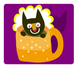 Daily life of animal and a fairy. (E) sticker #6438371