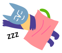 Daily life of animal and a fairy. (E) sticker #6438375