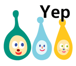 Daily life of animal and a fairy. (E) sticker #6438383